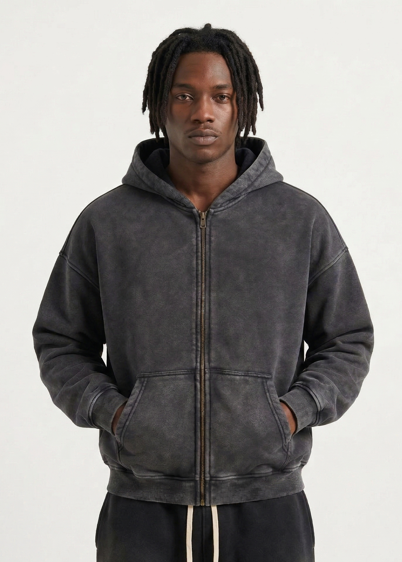 Heavyweight* Washed Zip-Up