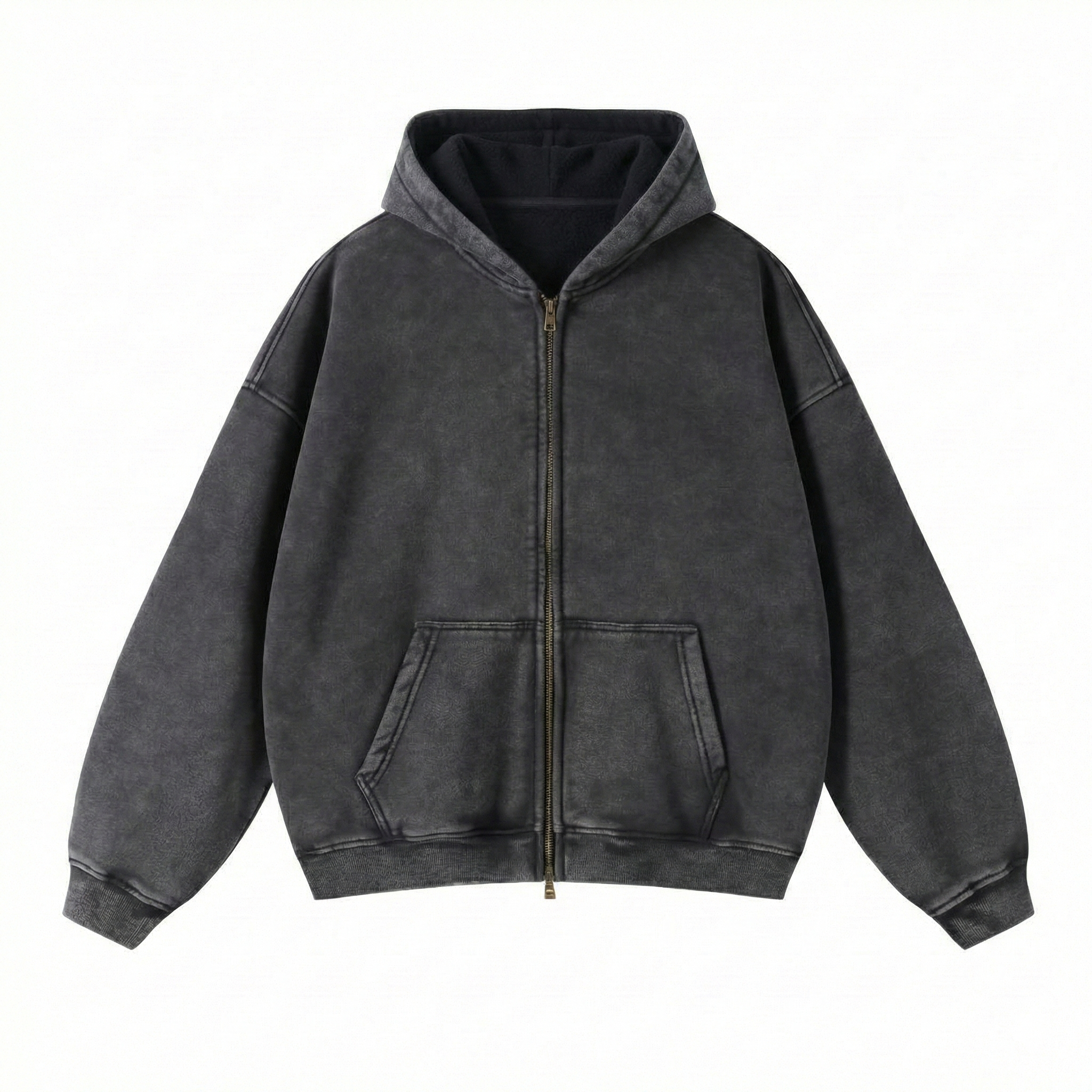 Heavyweight* Washed Zip-Up